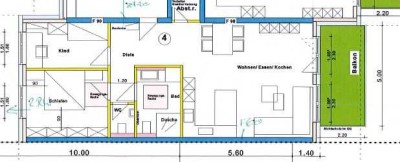 Neubau - helle 3 Zimmer Wohnung auf 87m²