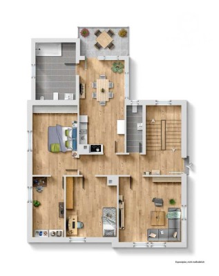 Wohnung Erdgeschoss im historischen Speyerhaus – sanierter Altbau trifft auf modernen Wohnkomfort