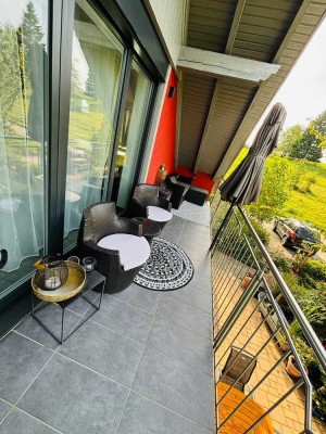 Schöne 3-Zimmer-Wohnung mit gehobener Innenausstattung mit EBK in Bergen-Thalmannsfeld