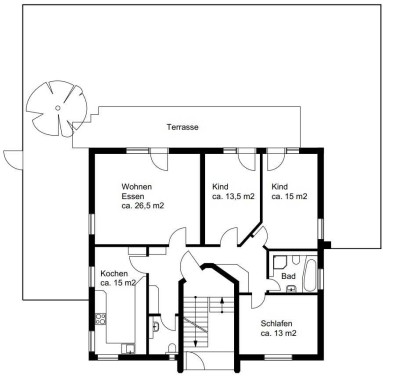Frisch renovierte 4-Zimmer Wohnung mit Garten in Germering