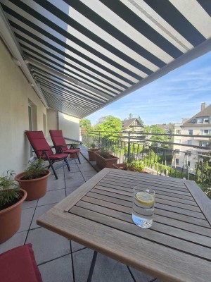 Traumwohnung mit XXL-Dachterrasse im Herzen von Düsseltal – 3 Zimmer, 101 m²