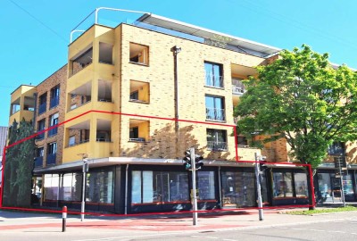Attraktive, großzügige Wohnung ca. 212 m² (teilbar in 2 Einheiten) + Ladeneinheit ca. 286 m²
