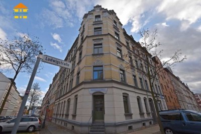 Schicke Wohnung in Schloß-Chemnitz mit Balkon