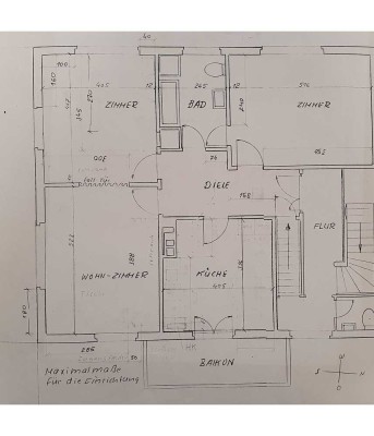 Attraktive und gepflegte 3-Raum-Wohnung in Weingarten