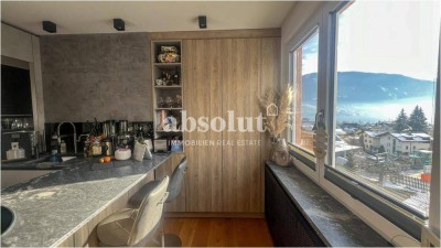 Exklusive, komplett renovierte und modern gestaltete Wohnung, mit Traumaussicht auf den Zeller See!