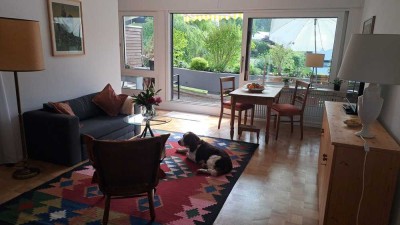 Sehr schöne helle 1,5 Zi.-Wohnung möbliert und befristet inkl. Betriebs/Nebenkosten ab 1.9.25 frei!