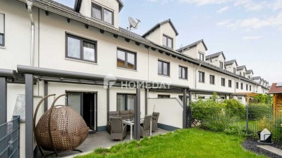 Wunderschönes Reihenhaus mit Garten, Terrasse, Garage, Carport und EBK in ruhiger Lage