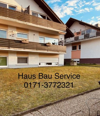 Schöne helle Wohnung im Untergeschoss eines gepflegten Mehrfamilienhauses in Alzey .