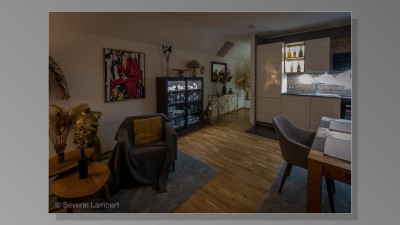 ganz oben, uneinsehbare, elitäre Dachgeschosswohnung
