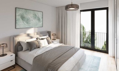 Das Optimum an Energieeffizienz I WE 47 I Moderne 4-Zimmer Wohnung mit Terrasse und Loggia