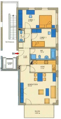 GELEGENHEIT | 3-Zimmer | LINDAU-Reutin - Köchlinareal | beste Wohnlage | Aufzug | Tiefgarage