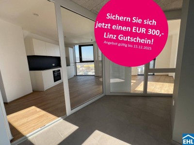 **Jetzt 300 EUR Linz Gutschein sichern!** WG-geeignete 4 Zimmer Wohnung mit Einbauküche