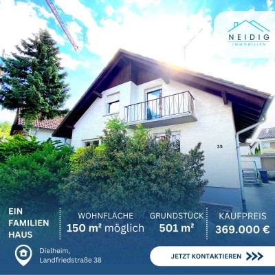 ❯❯ PREISSENKUNG - Familienidylle mit Ausbaupotenzial in Dielheim ❮❮
