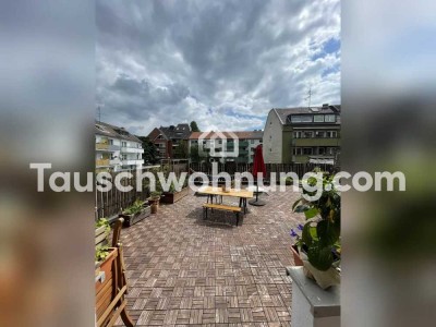 Tauschwohnung: 3 Zimmer + Schönste Dachterrasse gegen 4 Zimmer gesucht