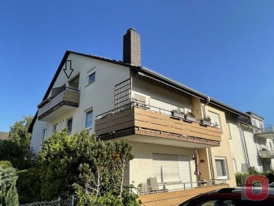 Kapitalanlage - Vermietete 2-Zimmer-DG-Wohnung mit Balkon in ruhiger Lage von Heddesheim