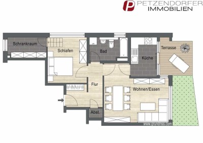 * Große Moderne EG Wohnung mit Garten und Terrasse * PROVISIONSFREI