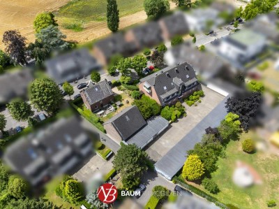 Vollvermietetes Immobilien-Ensemble mit großem Garagenhof in absoluter Top-Wohnlage von MB-Büderich