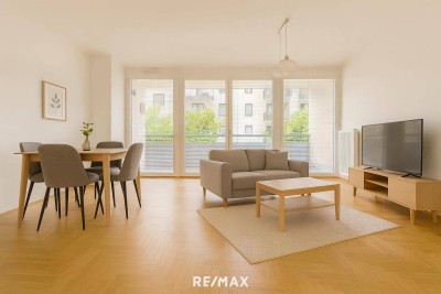 Stylisch. Zentral. Zukunftssicher. – 3-Zimmer-Wohnung mit Loggia für Visionäre - optionaler Garagenplatz möglich