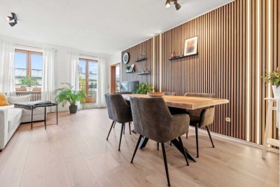 Modernisierte 2-Zimmer-Wohnung mit Balkon, TG-Stellplatz & Einbauküche in beliebter Wohnlage!