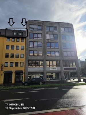 Vermietete 2-Zimmer-DG-Wohnung in Nürnberg-Marienvorstadt