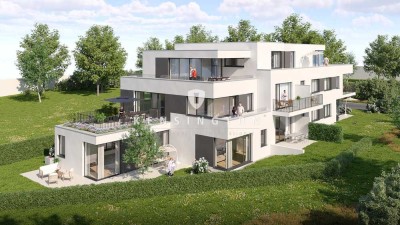 Über den Dächern Gautings - Exklusive große Neubau-Penthouse-Wohnung mit traumhaftem Weitblick