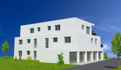 2,5 Zimmer-Wohnung in Wendlingen mit Dachterrasse ***NEUBAU*** Eff Haus 55 ***Aufzug***