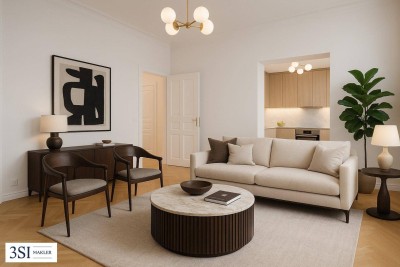 Top-sanierter Altbau-Erstbezug – Elegante 3-Zimmer-Wohnung mit moderner Ausstattung