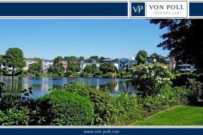 Bestlage: in 2 Einheiten trennbare Maisonette mit Alsterzugang und Gartenanteil