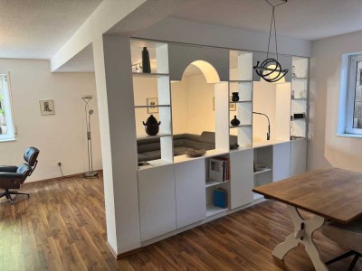 Exklusives, voll ausgestattetes Apartment, Souterrain Mannheim, incl. Nebenkosten, auch Strom, WLAN