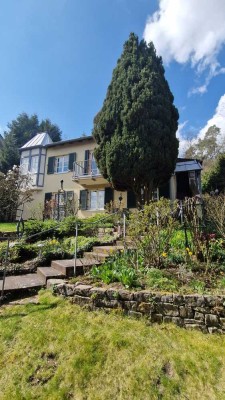 Freistehendes hochwertiges Einfamilienhaus mit Einliegerwohnung und unverbaubarem Ausblick!