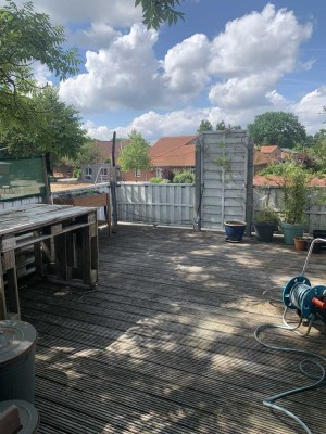 Sehr spezielle Maisonette Wohnung mit großer Dachterrasse