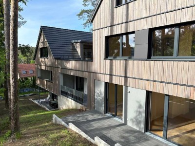 Zum Wohlfühlen! 3 Zimmer Wohnung, Neubau, ökologisches Holzhaus