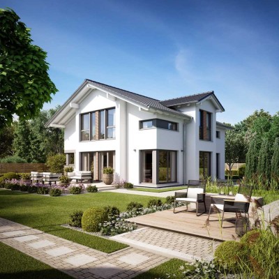 Schicker Neubau... mit viel Platz von deutschlands beliebtesten Fertighausanbieter BIEN ZENKER inkl.