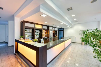 Moderne, möblierte 2-Zimmer-Wohnung in Frankfurt am Main mit Balkon