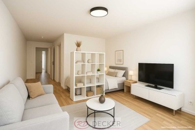 Helles Wohnstudio im Erdgeschoss - 50 m² zum Wohlfühlen ++Decker Immobilien++