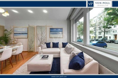 Lichtdurchflutetes Apartment mit hohen Decken und Gartennutzung nahe Savignyplatz