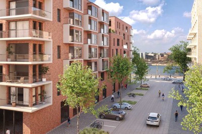 3 Zimmer Neubauwohnung mit großem Eckbalkon Ost-Süd Ausrichtung
