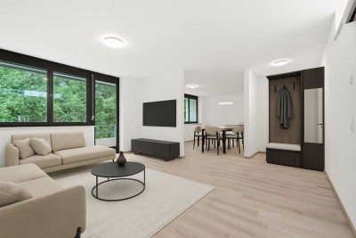 ERSTBEZUG traumhafte Wohnung mit Balkon und Außenstellplatz