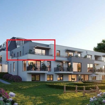 Exklusive 2-Zimmer Neubau-Wohnung mit Balkon in Siegburg-Kaldauen