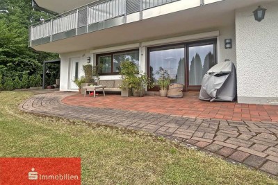 Charmante Terrassenwohnung in ruhiger Lage von Künzell...