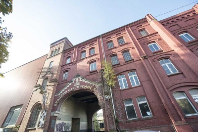 exklusives 2 Zimmer Loft mit großem Balkon und Talblick in sanierter Bremme Brauerei