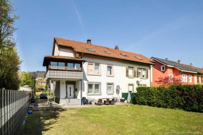 *PREISVORTEIL* Doppelhaushälfte mit 3 Etagen, modernisiert & vielseitig nutzbar in Bad Säckingen