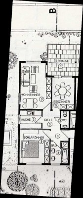 Gepflegte 3-Zimmer - EG-Wohnung mit EBK in Unterensingen