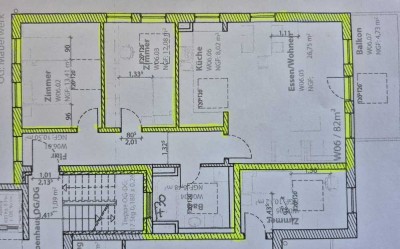 Geschmackvolle 3-Zimmer-Wohnung mit gehobener Innenausstattung mit Balkon in Neuffen