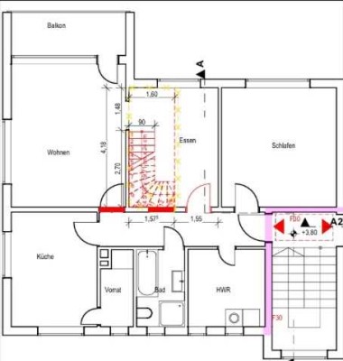 5-Zimmer-Maisonette-Wohnung mit gehobener Innenausstattung und Balkon in Lehrte im OT Sievershausen
