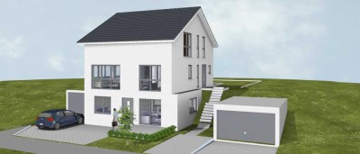 Außergewöhnliches Einfamilienhaus mit Einliegerwohnung (5,5 Zi.-Wohnung und 2 Zi.- ELW).