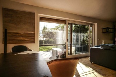 Elegante 2-Zimmer-Wohnung mit Garten und Hochfellnblick in Bergen