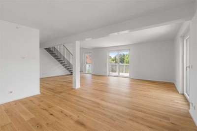 Fabelhafte 4-Zimmer-Dach-Maisonettewohnung mit großem Sonnenbalkon