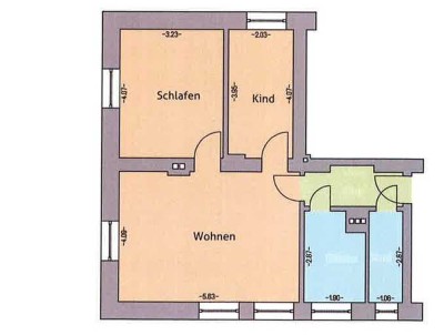 Helle, gemütliche und freundliche 3-Zimmer-Wohnung in zentraler Lage im Hansaviertel