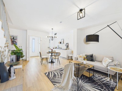 4-Zimmer Reihenhaus mit 3 Ebenen | Erstbezug in Wien Liesing | Stadthaus mit 96,59 m² Wohnfläche